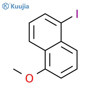 Naphthalene, 1-iodo-5-methoxy- structure