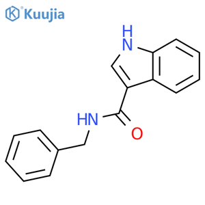 1h-indole-3-carboxylic acid benzylamide structure