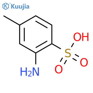 2-Aminotoluene-4-sulfonicacid structure