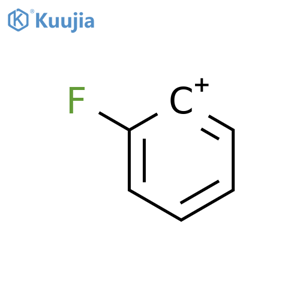 Phenylium, 2-fluoro- structure