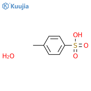 p-Toluenesulfonic acid monohydrate structure