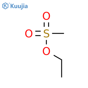 Ethyl methanesulfonate structure