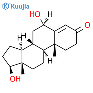 6,17-Dihydroxy-6b,17b-androst-4-en-3-one structure