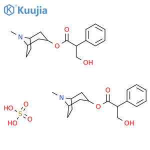 L-Hyoscyamine sulfate structure