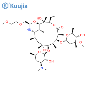 Dirithromycin structure