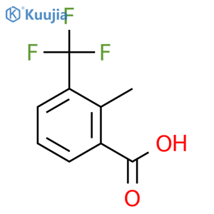 2-METHYL-3-(TRIFLUOROMETHYL)BENZOIC ACID structure