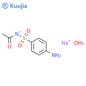 Sulfacetamide Sodium Salt Monohydrate structure