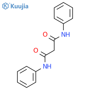 N,N'-diphenylpropanediamide structure