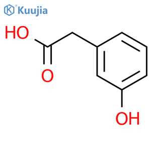 3-Hydroxyphenylacetic acid structure