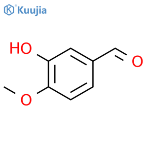 Isovanillin structure