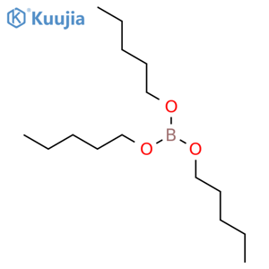 Boric acid (H3BO3),tripentyl ester structure