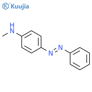 4-(Methylamino)azobenzene structure