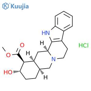 Rauwolscine hydrochloride structure