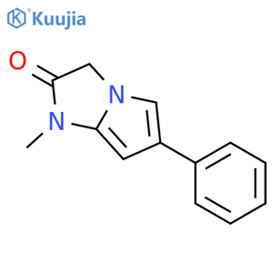 1H-Pyrrolo[1,2-a]imidazol-2(3H)-one, 1-methyl-6-phenyl- structure