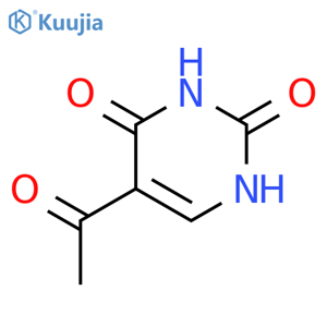 5-acetyl-1,2,3,4-tetrahydropyrimidine-2,4-dione structure