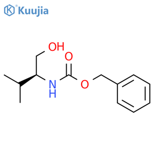 Carbamic acid,N-[(1S)-1-(hydroxymethyl)-2-methylpropyl]-, phenylmethyl ester structure
