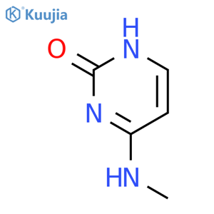 4-(Methylamino)-2-pyrimidinol structure