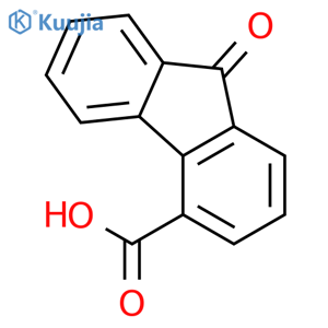 4-Carboxy-9-fluorenone structure