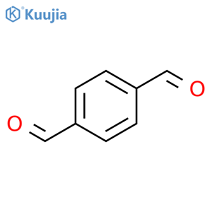 Terephthaldicarboxaldehyde structure