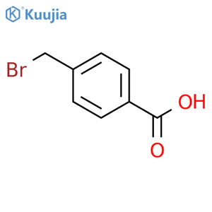 4-(Bromomethyl)benzoic acid structure