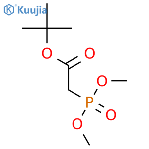 Tert-Butyl 2-(dimethoxyphosphoryl)acetate structure