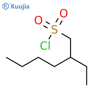 2-ethylhexane-1-sulfonyl chloride structure