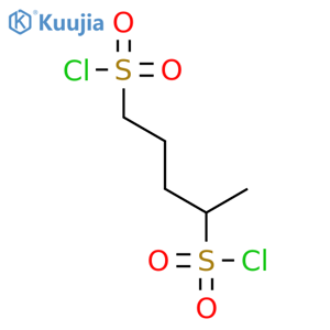 1,4-Pentanedisulfonyl dichloride structure