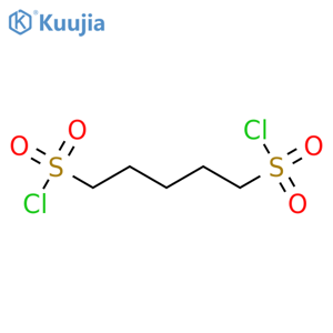 Pentane-1,5-disulfonyl Dichloride structure