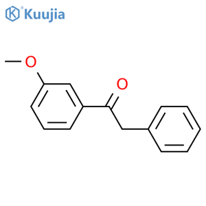 Ethanone, 1-(3-methoxyphenyl)-2-phenyl- structure