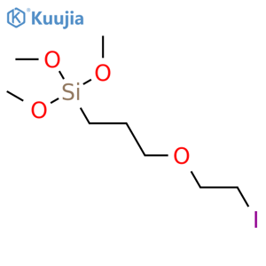 Silane, [3-(2-iodoethoxy)propyl]trimethoxy- structure