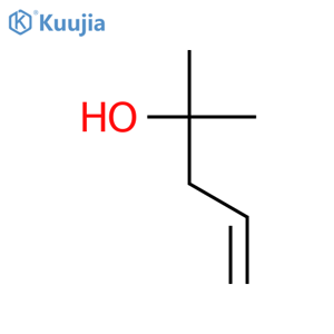 2-methylpent-4-en-2-ol structure