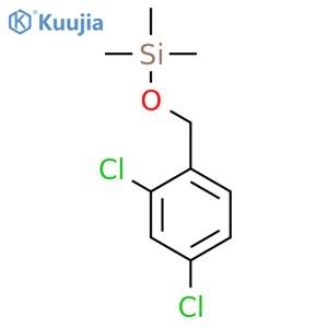 SILANE, [(2,4-DICHLOROPHENYL)METHOXY]TRIMETHYL- structure