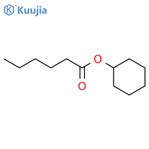 Cyclohexyl hexanoate structure