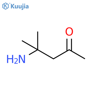 4-Amino-4-methyl-2-pentanone structure