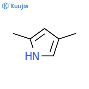 2,4-dimethyl-1H-pyrrole structure