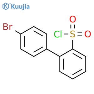 [1,1'-Biphenyl]-2-sulfonyl chloride, 4'-bromo- structure