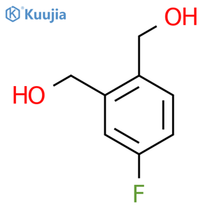 1,2-Benzenedimethanol,4-fluoro- structure