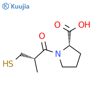 Captopril structure