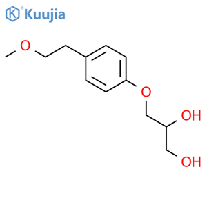 3-4-(2-Methoxyethyl)phenoxy-1,2-propanediol structure