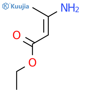 ethyl 3-aminobut-2-enoate structure