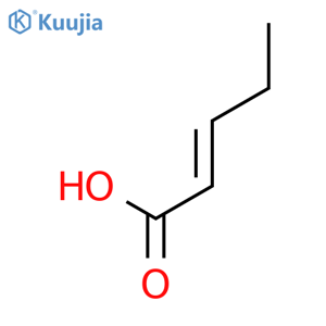 2-Pentenoic acid structure