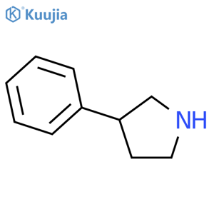 (3S)-3-Phenylpyrrolidine structure