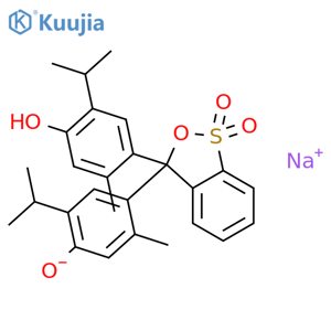 Thymol Blue sodium salt structure