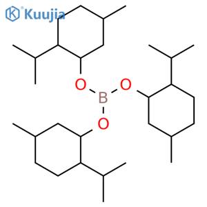 trimenthol, triester with boric acid, stereoisomer structure