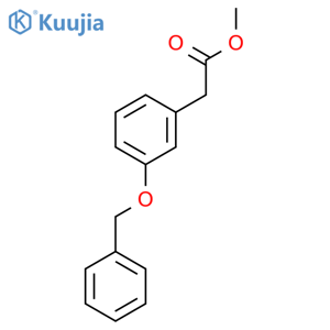 3-Benzyloxyphenylacetic acid methyl ester structure