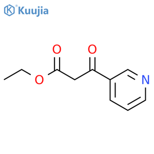 Ethyl 3-oxo-3-(pyridin-3-yl)propanoate structure