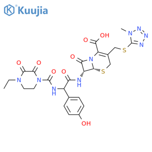 Cefoperazone structure