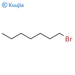 1-Bromoheptane structure