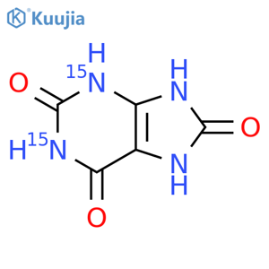 Uric Acid-1,3-15N2 structure