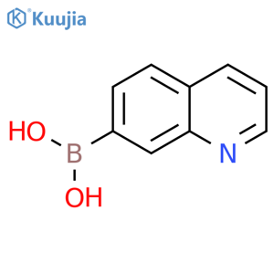 Quinolin-7-ylboronic acid structure